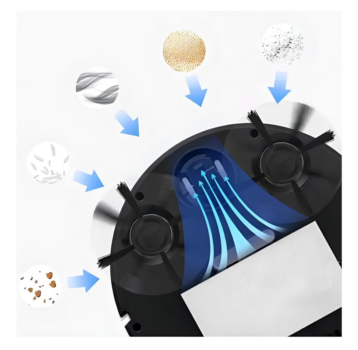 Robot Aspiradora Inteligente 3 En 1 $34.990