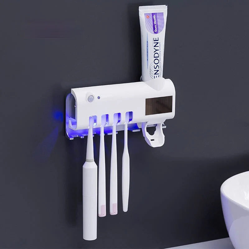 SMILECARE PRO™ - Tu escudo diario contra bacterias Soporte esterilizador de cepillo diente