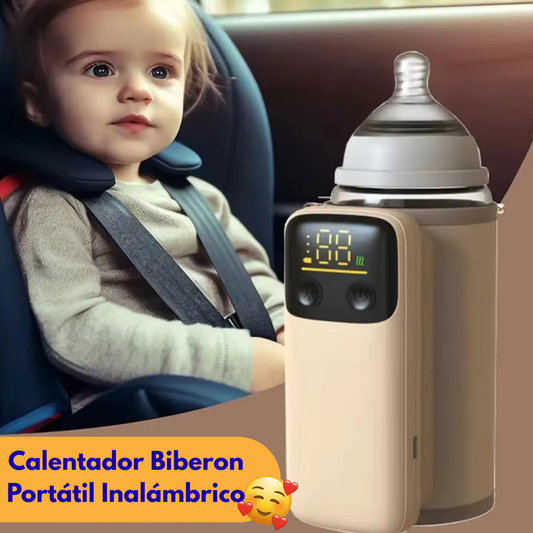 Calentador Biberon Portátil Inalámbrico