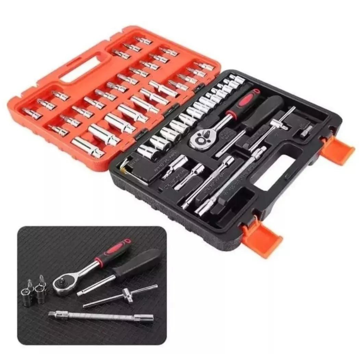Caja de herramientas de 53 piezas