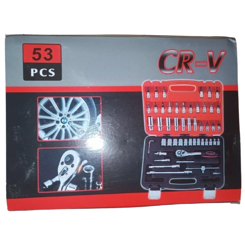 Caja de herramientas de 53 piezas