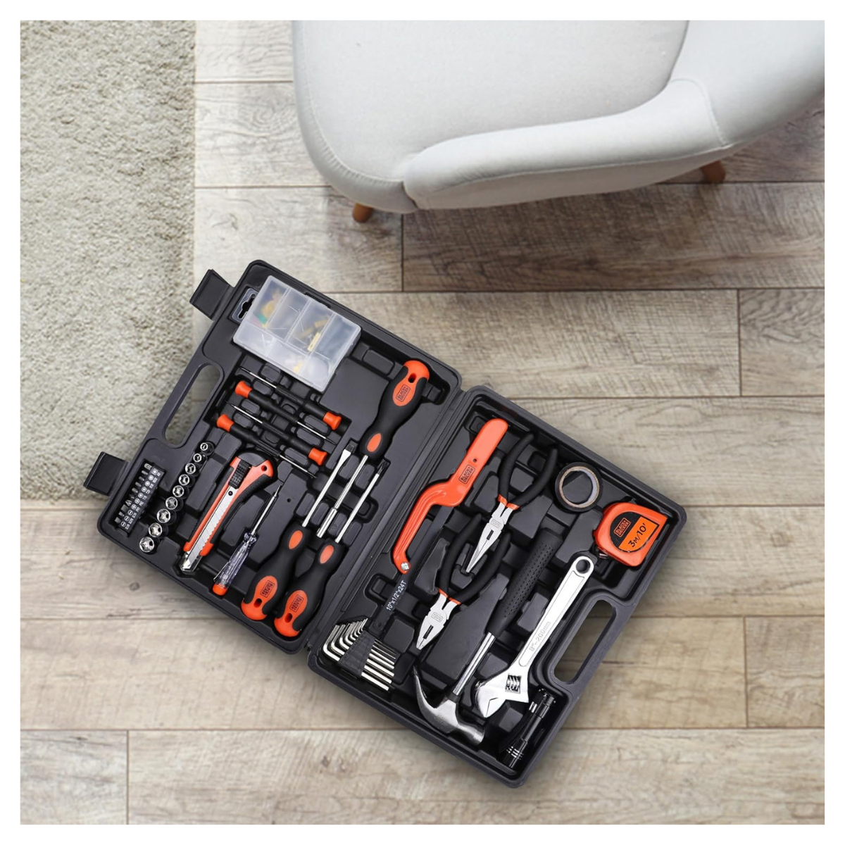 Caja de herramientas de 125 piezas