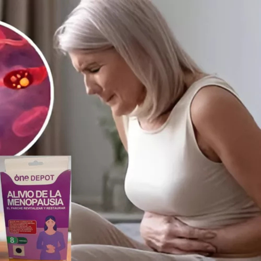 Alivio De La Menopausia - Pack 8 Parches