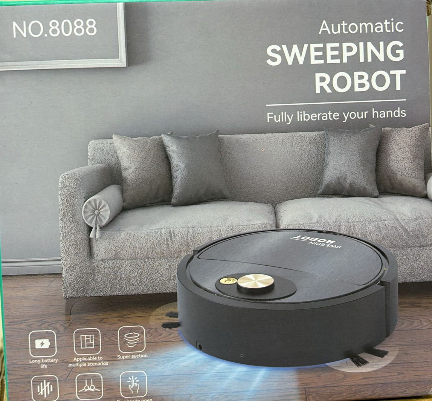 Robot Aspiradora Inteligente 3 En 1     $34.990