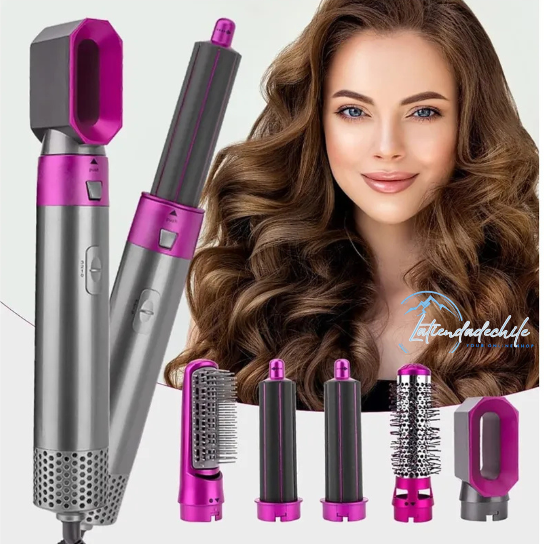 Cepillo Multiuso  5 En 1  GlamBrush 5X™  Profesional