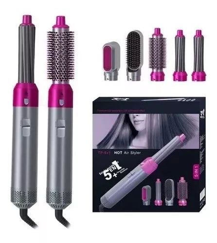 Cepillo Multiuso  5 En 1  GlamBrush 5X™  Profesional