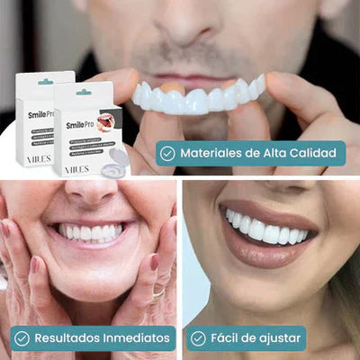 CARILLAS DENTALES SMILEUP™ DELUXE  – Levanta tu autoestima en segundos.