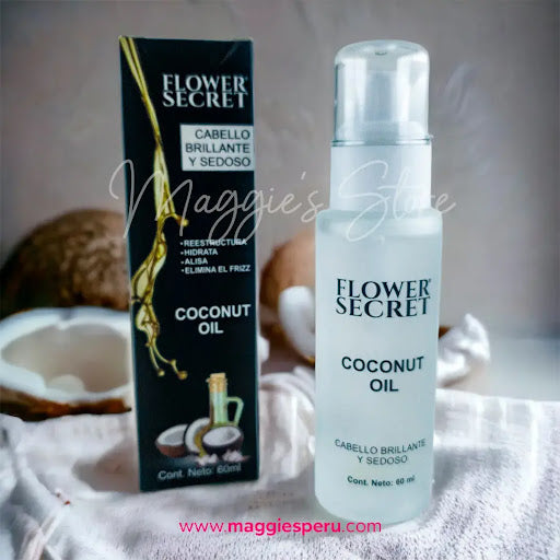 ACEITE DE COCO PARA CABELLO - COCO THERAPY™ 60 ml - DE FLOWER SECRET.